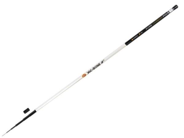 Удилище поплавочное без колец WFT XK Bone PURE CARBO POLE 7м, тест 4-20гр.
