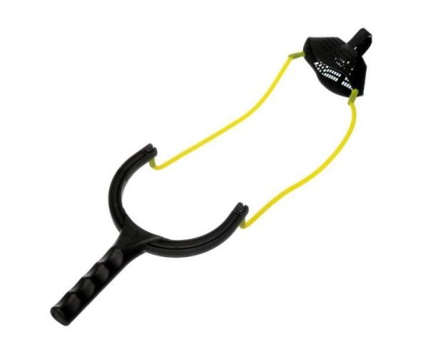 Рогатка F-FISHING With Yellow Medium Elastic 20-35м
