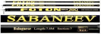Удилище болонское SABANEEV FOTON Bolo 500 5м, тест 5-25гр. (с кольцами)