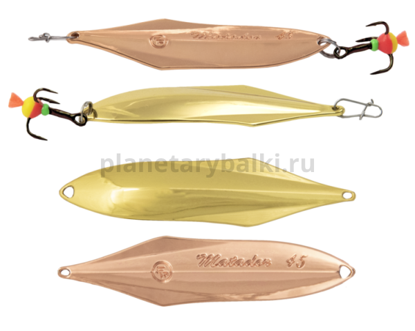 Блесна вертикальная ECOPRO Matador 45мм, 4гр., цвет GC