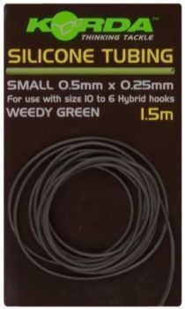 Силиконовая трубка Korda Silicone Tube Green диаметр 0,5мм, длина 1,5м