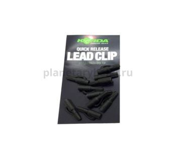 Клипса безопасная KORDA Quick Release Lead Clips Weed/Silt