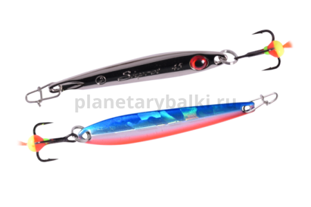 Блесна вертикальная ECOPRO Shprot 45мм, 3,5гр., цвет BRS