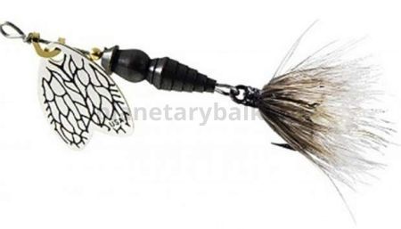 Блесна вращающаяся MEPPS Bug №1, 4гр., цвет dragon