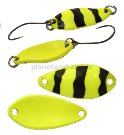 Блесна колеблющаяся LureMax Dotty 25мм, 2,4гр., цвет 25