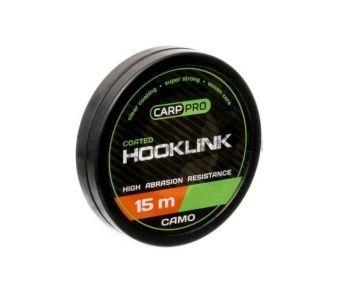 Поводковый материал CARP PRO Soft Coated Hooklink Camo 15м, 6,8кг, 15lb 