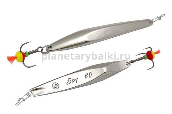 Блесна вертикальная ECOPRO Spy 60мм, 10гр., цвет S
