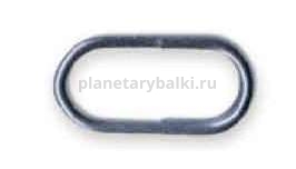 Заводные кольца COLMIC Oval split ring nickel №10, 10кг, 12шт.