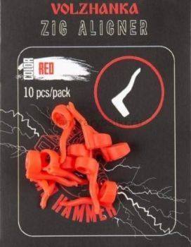 Лентяйка для Зиг Риг Volzhanka Zig Aligner, цвет Red 10шт.