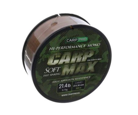 Леска CARP PRO Carp Max Camo 300м, 0,30мм, 9,7кг