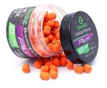 Бойлы нейтральные ZEMEX Wafters Dumbells Plum 8х6мм, 20гр.