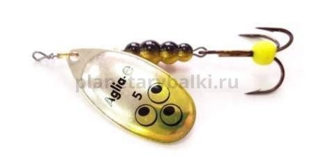 Блесна вращающаяся MEPPS Aglia-E-Brite №4, 9гр., chartreuse