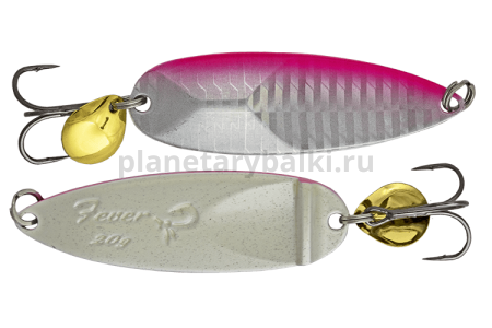 Блесна колеблющаяся LureMax Fever 70мм, 25гр., цвет 21, Red eye