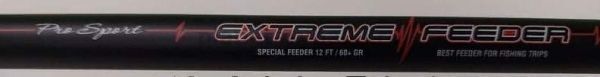 Удилище фидерное Volzhanka Pro Sport Extreme Feeder 12ft 3.6м,тест 60+гр., 3 секции+3