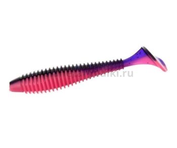 Виброхвост FLAGMAN Mystic Fish Fat 3,3" 8,2см, #0526 Violet Pink, 4шт.