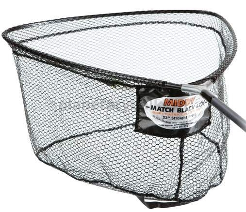 Сетка для подсачника MIDDY Match Black Ltx 22" 55см Straight Front Net