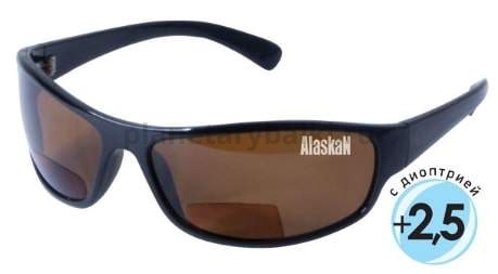 Поляризационные очки Alaskan AG20-01 Anvik brown "diopter +2.5"