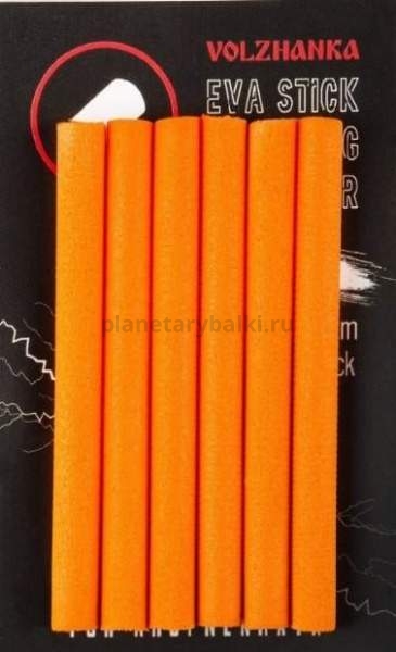 Пенка Volzhanka Eva Stick for Zig Aligner Orange 6мм/70мм, 6шт.