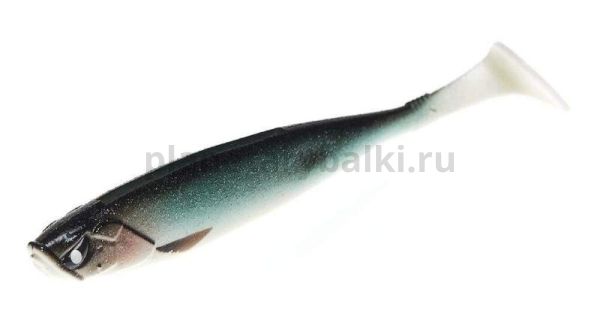Виброхвост Lucky John 3D Series BASARA SOFT SWIM 5.0in 12,7см, цвет PG07, 4шт.