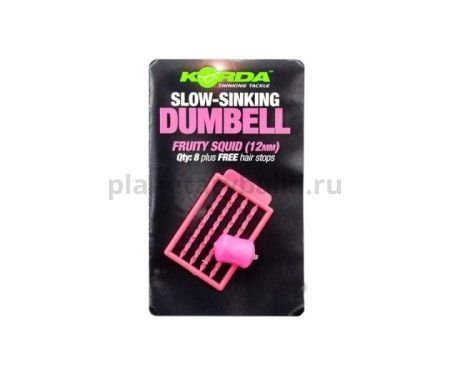 Имитационная приманка Korda Dumbell Slow Sinking Fruity Squid 16мм, 8шт.