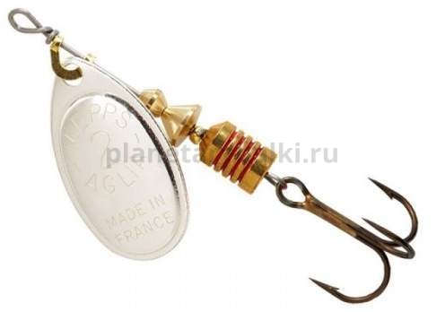 Блесна вращающаяся MEPPS Aglia №2, 4,5гр., цвет AG