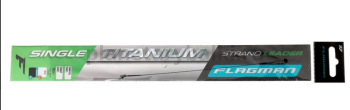 Поводок FLAGMAN Titanium Mono 12кг, 20см