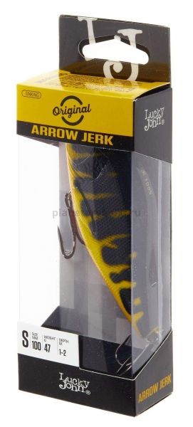 Воблер тонущий Lucky John Original ARROW JERK S 100мм, 47гр., до 1м, цвет 035 для рыбалки, Воблер тонущий Lucky John Original ARROW JERK S 100мм, 47гр., до 1м, цвет 035 отзывы, Воблер тонущий Lucky John Original ARROW JERK S 100мм, 47гр., до 1м, цвет 035 купить, Воблер тонущий Lucky John Original ARROW JERK S 100мм, 47гр., до 1м, цвет 035 купить в интернет магазине, Воблер тонущий Lucky John Original ARROW JERK S 100мм, 47гр., до 1м, цвет 035 выбрать, Воблер тонущий Lucky John Original ARROW JERK S 100мм, 47гр., до 1м, цвет 035 обзор, Воблер тонущий Lucky John Original ARROW JERK S 100мм, 47гр., до 1м, цвет 035 купить в розничном магазине