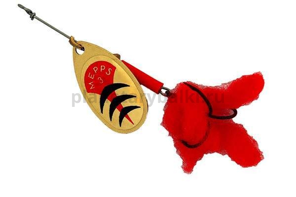 Блесна вращающаяся Mepps WINNER HT №1, 2гр., цвет Gold (блистер)