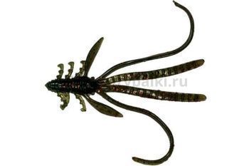 Приманка силиконовая LureMax KRAKEN 2,5'' 6см, Teriyaki Oil 005, 10шт.
