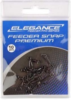 Застежка с вертлюгом ELEGANCE FEEDER PRO Premium размер M 10шт.