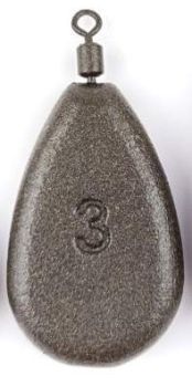 Грузило с вертлюгом F-FISHING Ложка 112гр., 2шт.