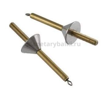 Подгрузка для матчевого поплавка Colmic Testa Alluminio Extra Light 12мм, 2шт.