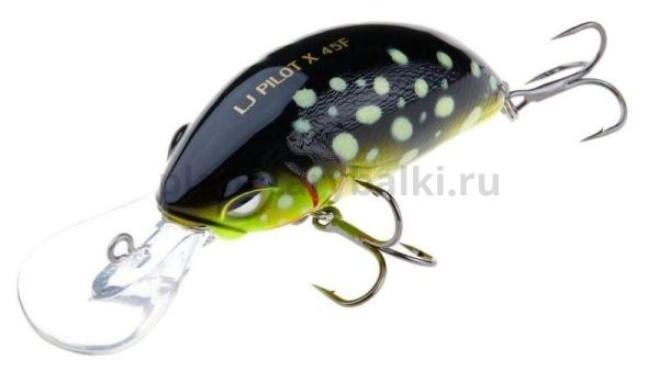 Воблер плавающий LUCKY JOHN ORIGINAL PILOT-X F 45мм, 7гр., до 1,5м, цвет 013