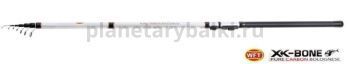 Удилище поплавочное с кольцами WFT XK Bone PURE CARBO BOLO 5м, тест 4-20гр.