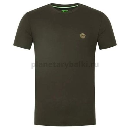 Футболка KORDA Birdsnest Tee Dark Olive размер XXXL