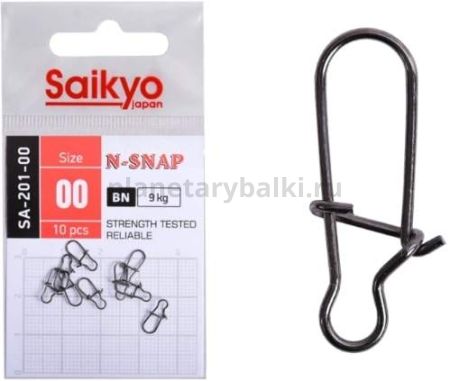 Застежка Saikyo SA-201-00 10 шт