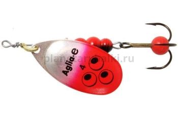 Блесна вращающаяся Mepps AGLIA-E №4, 9гр., цвет SHO SR S/Red
