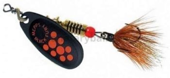 Блесна вращающаяся MEPPS Black Fury Mouche Orange №2, 4,5гр., цвет NR