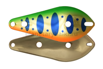 Блесна колеблющаяся LureMax Atom  60мм, 10гр., цвет 07