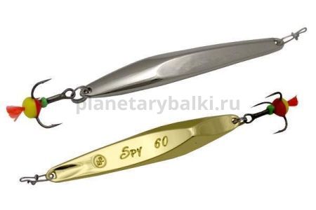 Блесна вертикальная ECOPRO Spy 60мм, 10гр., цвет SG