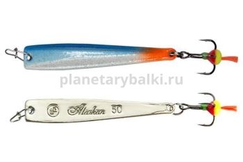 Блесна вертикальная ECOPRO Alaskan 50мм, 5,5гр., цвет BLS