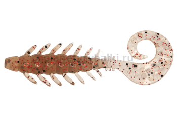 Приманка силиконовая LureMax ZUMA 2'' 5,5см, Ebimiso Oil 08-007, 8шт.