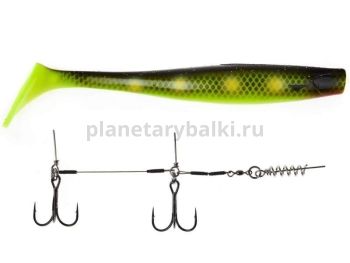 Виброхвост LJ 3D BBS Series GIANT KUBIRA SWIM SHAD 10,3in (26,00)/PG18 1шт.+Stinger XL