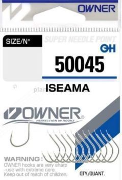 Крючки OWNER Iseama nickel №3, 12шт.