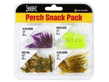 Твистеры и слаги Lucky John Pro Series Perch Snack Pack 04 SET/Mix Pack
