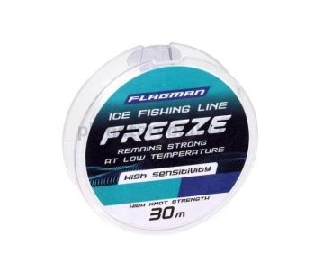 Леска F-FISHING Freeze Ice Fishing Line 30м, 0,074мм, 0,45кг