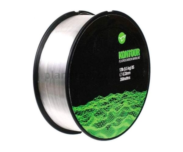 Леска KORDA Kontour Fluorocarbon  200м, 0,33мм, 6,5кг