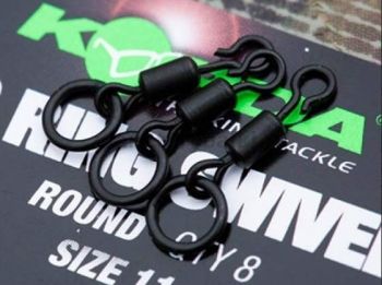 KORDA Вертлюг с быстросъемом для Ronnie-Rig Quick Change Swivel