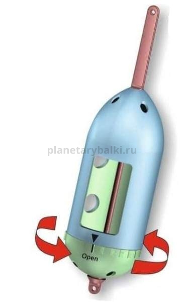 Плавающая кормушка Stonfo Surface Adjustable Swimfeeder с изменяемыми отверстиями 8гр.+ 15гр.