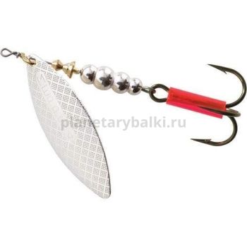 Блесна вращающаяся Mepps AGLIA LONG 4, 17гр., цвет SILVER